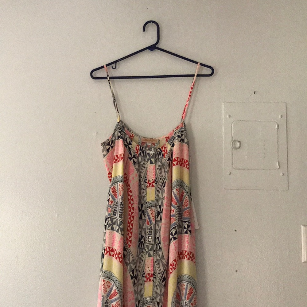 Mara Hoffman Button Bown Maxi Dress